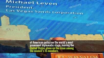 U.S. Faces Blunt Criticism at U.N. Over Jerusalem Decree