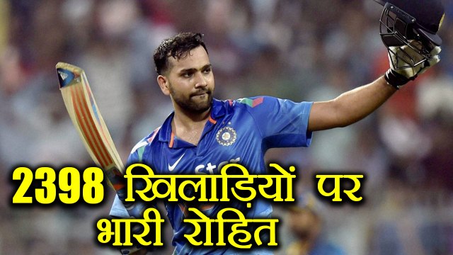 India vs SL 2nd ODI: Rohit Sharma ahead of 2398 Cricketers | वनइंडिया हिंदी
