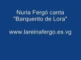 Nuria Fergó canta Barquerito de Lora