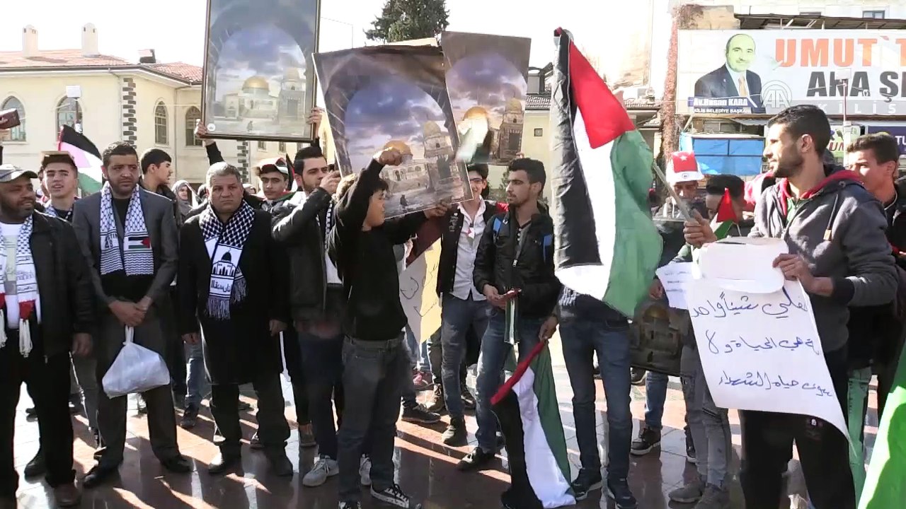 ABD'nin Kudüs'ü İsrail'in başkenti olarak tanımasına tepkiler - KİLİS