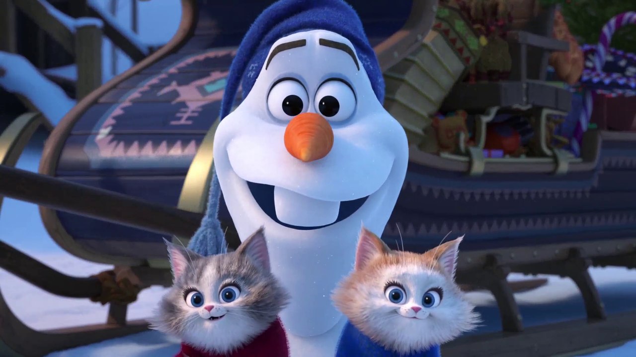 FROZEN Merry Christmas: Olafs Frozen Adventure_ Best Funny moment