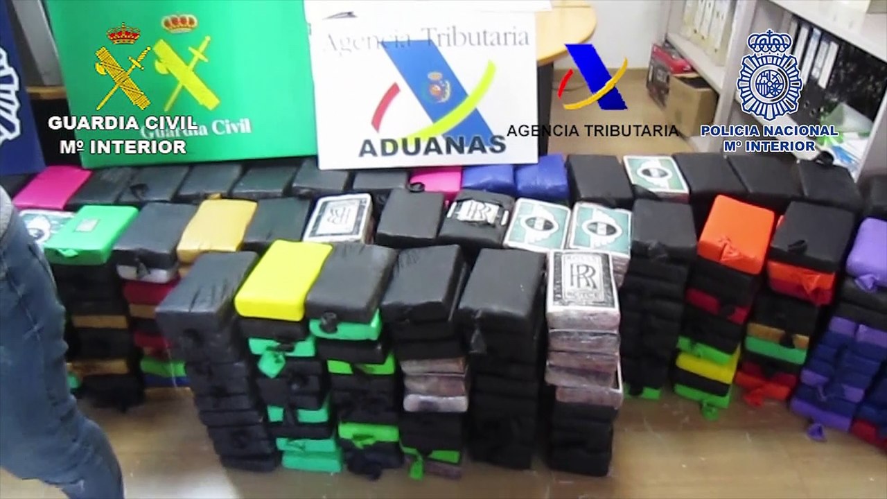 Intervenidos 520 kilos de cocaína en Valencia