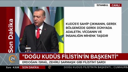 Tüm dünyayı Kudüs'ü Filistin'in başkenti olarak tanımaya davet