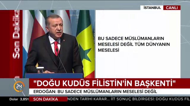 Kudüs için toplanan bu vahdet tablosunun örnek olmasını diliyorum