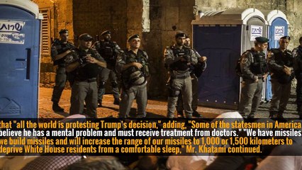 Jerusalem Largely Calm as Region Protests Trump Move