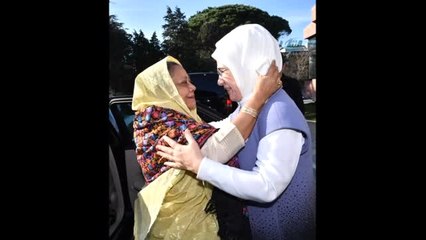 Emine Erdoğan, Liderlerin Eşlerine Yemek Verdi