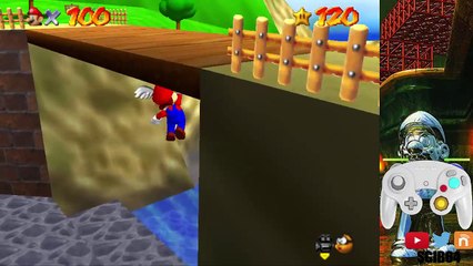 Super Mario 64 - Hanging out with Mario