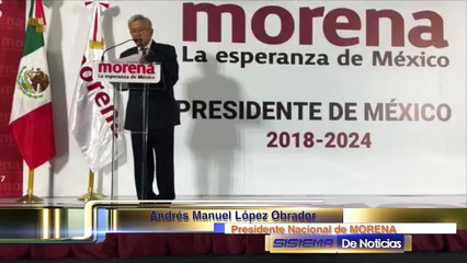 Compromisos de AMLO como precandidato presidencial de Morena.