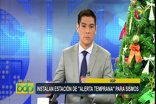 IGP instala estación de “Alerta temprana” para sismos