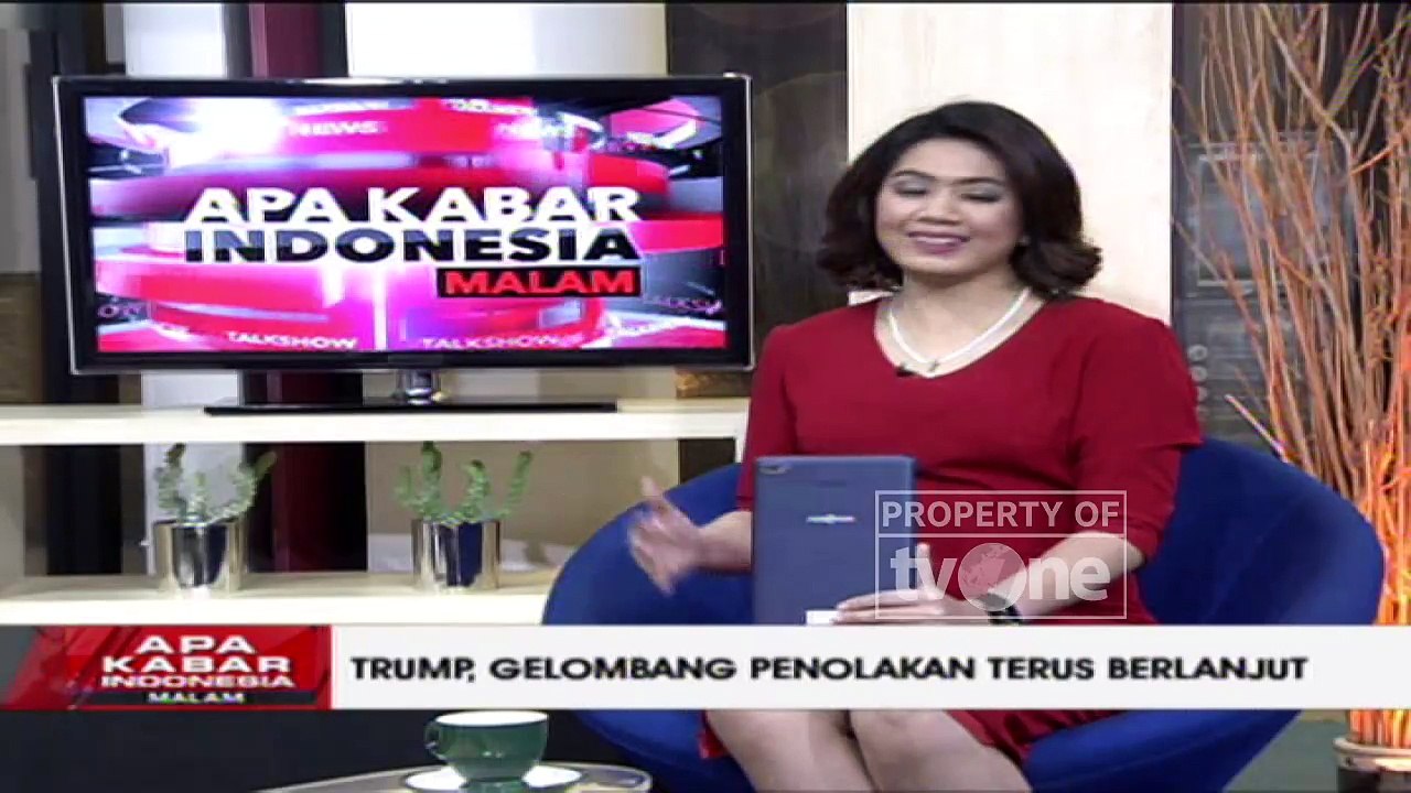 "Trump, Gelombang Penolakan Terus Berlanjut" - Apa Kabar Indonesia Malam