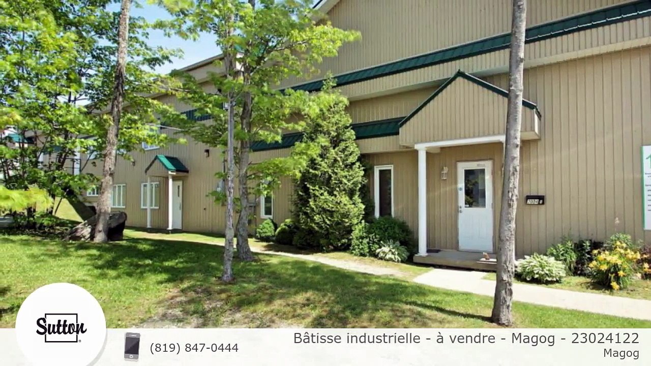 Bâtisse industrielle - à vendre - Magog - 23024122