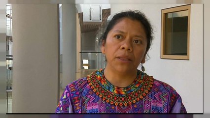 Aura Lolita Chávez finalista del Premio Sájarov