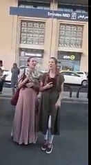 Tania Wells  sings in Dubai street  Dama dam mast qalandar