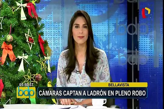 Cámaras captan constantes asaltos en calles de Bellavista