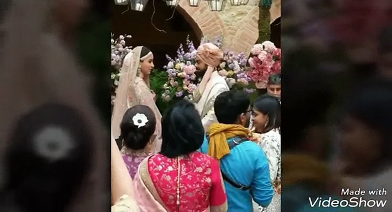 Virat Kohli And Anushka Sharma Marriage Ceremony Full Videos - HD