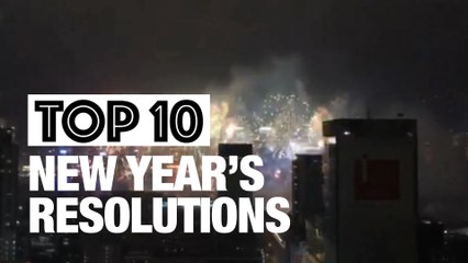 Top 10 New Year's Resolutions