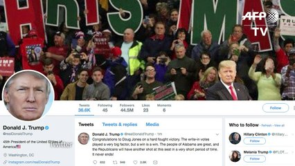 Trump se distancia da derrota de seu candidato no Alabama