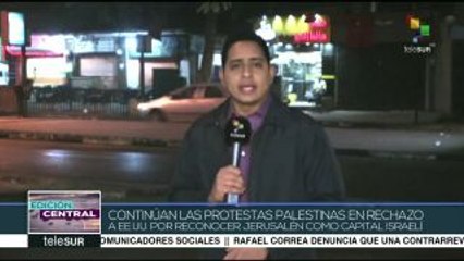 Ya suman 6 muertos en protestas palestinas contra Israel