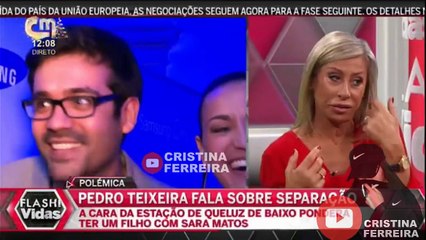 PEDRO Teixeira QUEBRA SILÊNCIO sobre CLÁUDIA Vieira !!! - Dez 2017