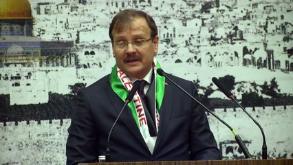 Başbakan Yardımcısı Hakan Çavuşoğlu: 'Kudüs sadece ahuvah içinde ağlayarak kurtulmaz' - ANKARA