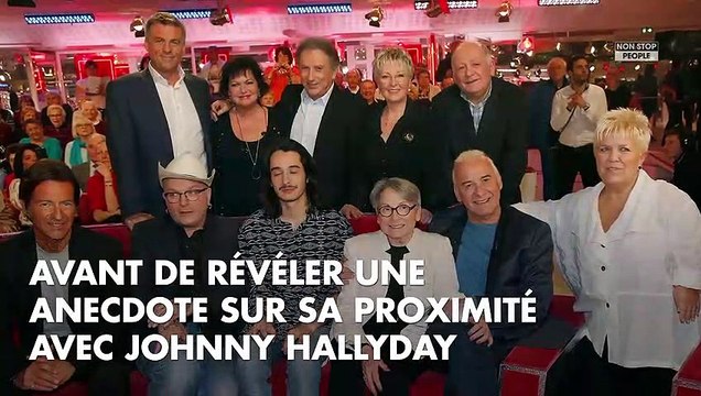 Johnny Hallyday - Mimie Mathy très affectée par la mort de son ami, témoin à son mariage