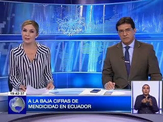 A la baja cifras de mendicidad en Ecuador