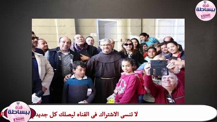 شاهد بالصورنجوم الفن في الإسماعلية لزيارة أقباط العريش