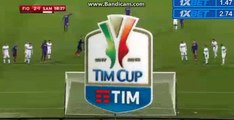 Jordan Veretout GOAL - Fiorentina 2-1 Sampdoria