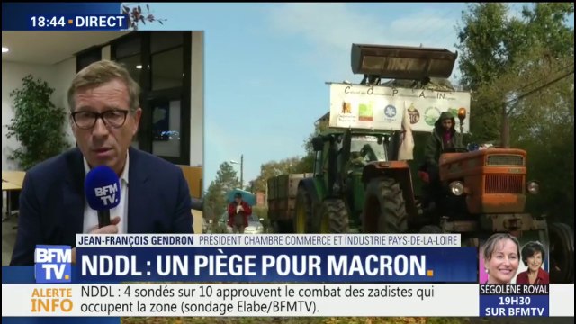 NDDL: Il faut commencer par évacuer la ZAD , pour le président de la CCI Pays de la Loire