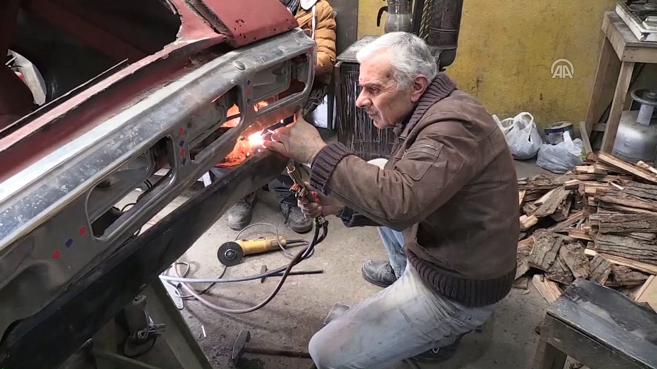 Klasik otomobillere 'hayat' veren usta - GİRESUN