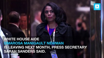 Omarosa is Departing the White House