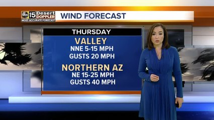 Temperatures stay in the mid 70s in Valley