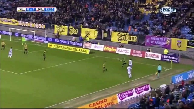 0-1 Bartholomew Ogbeche Goal Holland Eredivisie - 13.12.2017 Vitesse Arnhem 0-1 Willem II Tilburg