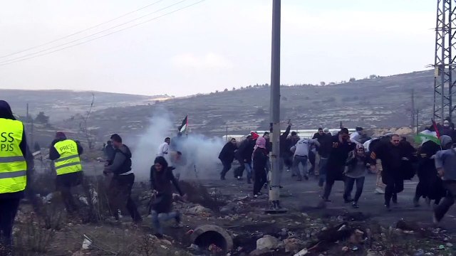 Des agents israéliens infiltrent une manifestation palestinienne