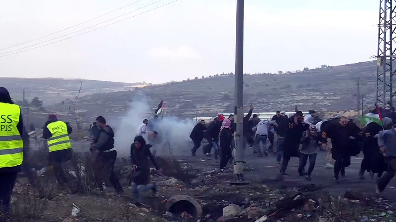 Des agents israéliens infiltrent une manifestation palestinienne