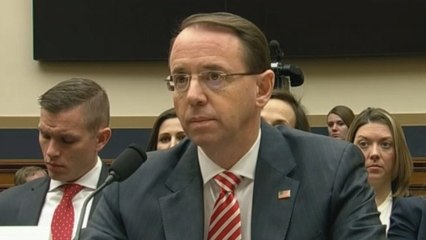 Deputy attorney general Rod Rosenstein says there is 'no good cause' to fire special counsel Robert Mueller