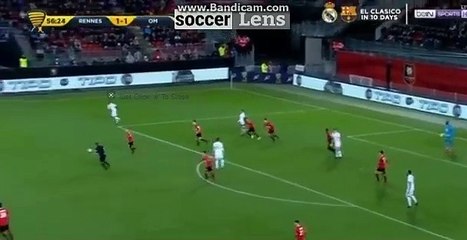 Wahbi Khazri Goal HD - Rennes 2-1 Marseille 13.12.2017