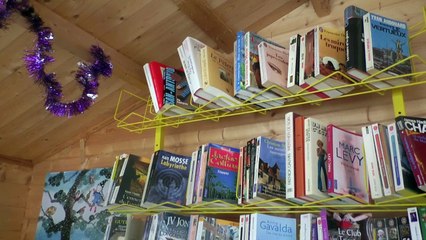 Hautes-Alpes : à Aspremont on redonne le plaisir à la lecture avec cette bibliothèque