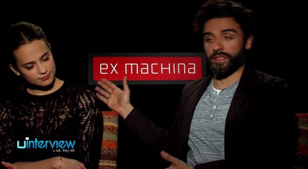 Oscar Isaac & Alicia Vikander On 'Ex Machina'
