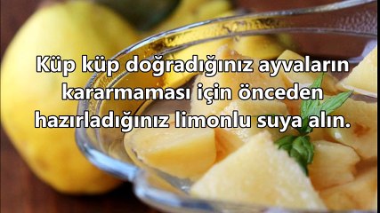 Ayva Reçeli NASIL YAPILIR