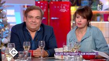 Isabelle Carré, Didier Bourdon et Valérie Bonneton au dîner - C à Vous - 13/12/2017