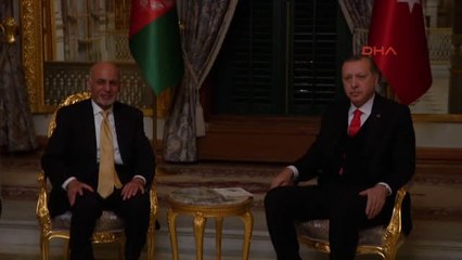 Cumhurbaşkanı Erdoğan Afganistan Devlet Başkanı ve Sudan Cumhurbaşkanını Kabul Etti