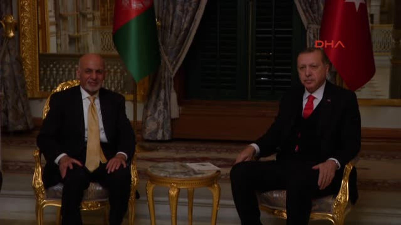 Cumhurbaşkanı Erdoğan Afganistan Devlet Başkanı ve Sudan Cumhurbaşkanını Kabul Etti