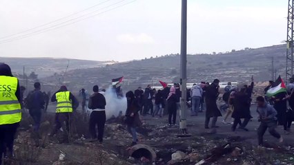 Flagrante: agentes infiltrados dispersam protesto palestino