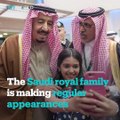 The king of Saudi Arabia and the crown prince Pictures Goes Viral.