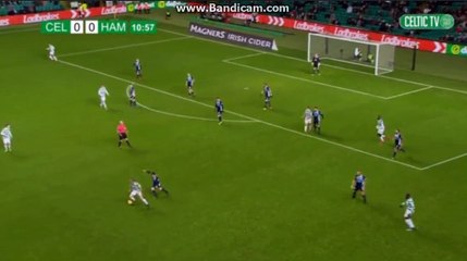 Goal O.Ntcham  Celtic 1 - 0 Hamilton 13.12.2017 HD