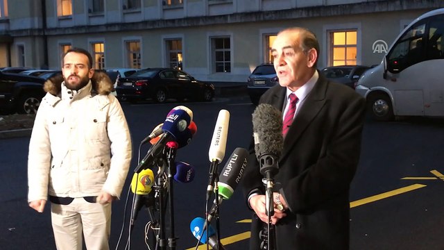 Suriye konulu Cenevre 8 görüşmeleri - Muhalefet heyeti sözcülerinden Aridi - CENEVRE