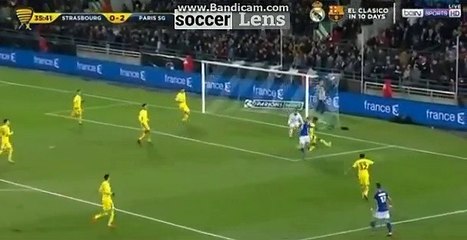 Jeremy Grimm Goal HD - Strasbourg 1-2 PSG 13.12.2017