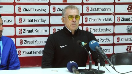 Teleset Mobilya Akhisarspor-Ankara Demirspor maçının ardından - MANİSA