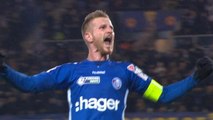 Strasbourg / PSG - Capitaine Grimm réduit l'écart avant la mi-temps !